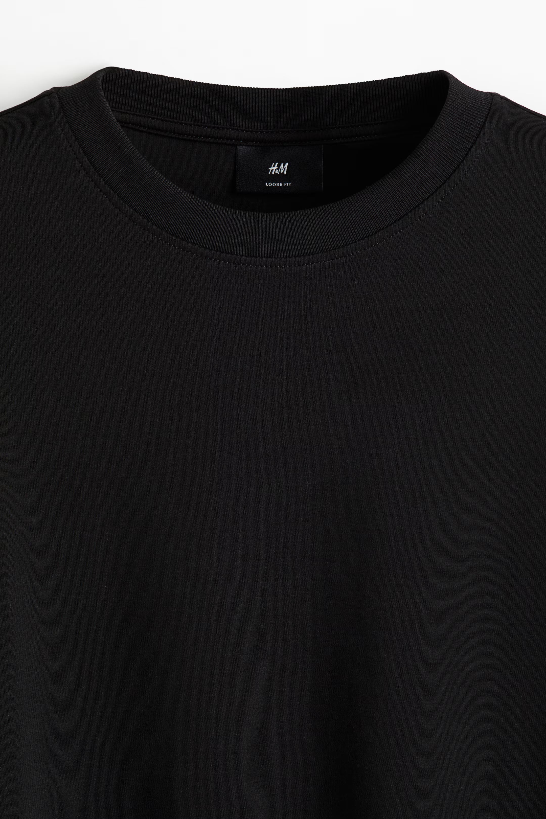 Drop Shoulder - Relaxed fit - Black