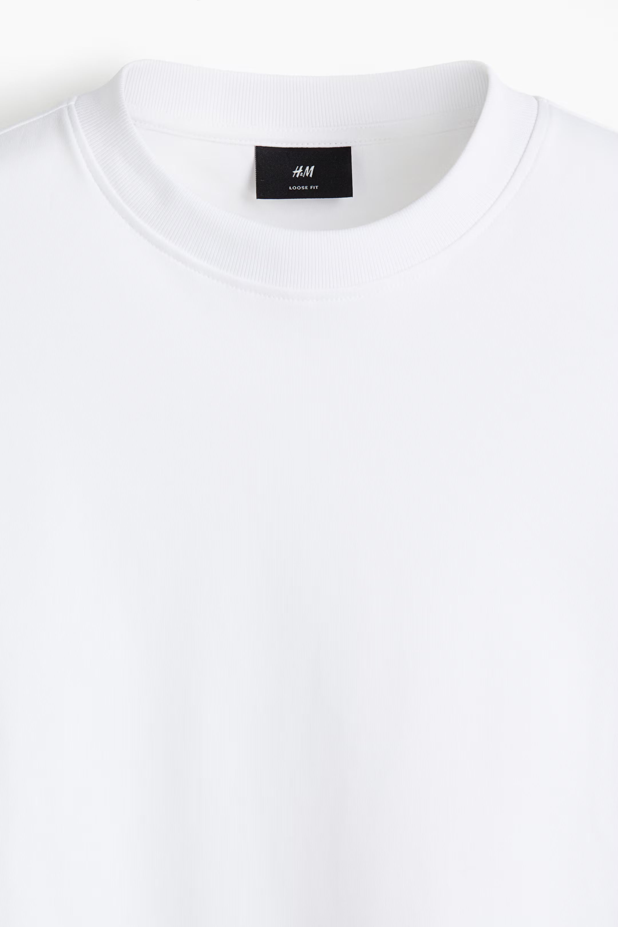 Drop Shoulder - Relaxed fit - White